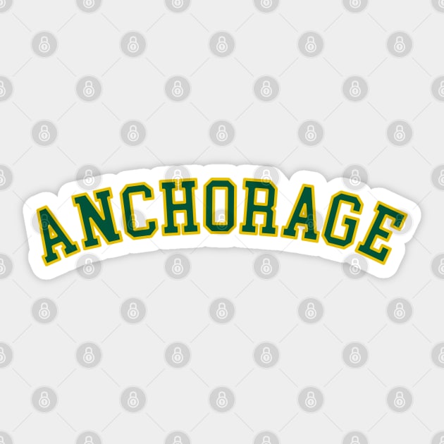 Anchorage Sticker by nefuku